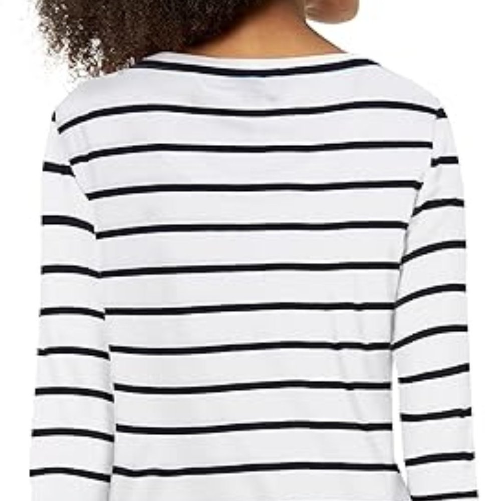 Tommy Hilfiger Women's Long Sleeve Scoop Neck Tee